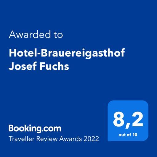 Hotel-Brauereigasthof Josef Fuchs Neusass Buitenkant foto